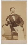 CDV OF ALPHEUS HAMBLETT, 30th MASSACHUSETTS INFANTRY