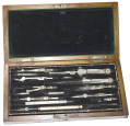 19TH CENTURY DRAFTING SET