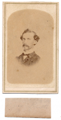 CDV OF JOHN BRETT, BATTALION OF LOUISIANA ZOUAVES