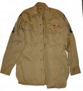 US WORLD WAR TWO 38TH INFANTRY DIVISION SHIRT WITH RIBBONS AND EXTRAS