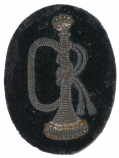 EMBROIDERED MOUNTED RIFLEMAN’S INSIGNIA