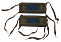 VERY NICE MAJOR OF INFANTRY SHOULDER STRAPS WITH SHOE STRING TIES