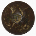 US INFANTRY “I” COAT BUTTON RECOVERED AT GETTYSBURG – KEN BREAM COLLECTION