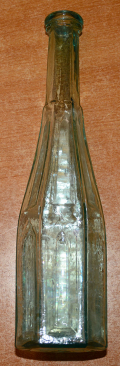 MID-19TH CENTURY GOTHIC PEPPER SAUCE BOTTLE