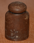 CIVIL WAR GUTTA PERCHA INKWELL