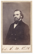 INK ID IMAGE OF UNITED STATES & CONFEDERATE CONGRESSMAN & COLONEL OF THE 20TH SOUTH CAROLINA KILLED IN ACTION – LAURENCE M. KEITT
