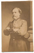 CDV OF SOUTHERN FIRE EATER, LONG TIME POLITICIAN & SHORT-LIVED SOLDIER WILLIAM P. MILES - WITH CHARLESTON BACK MARK