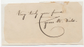 AUTOGRAPH SIGNATURE (CUT)— CYRUS W. FIELD