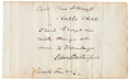 AUTOGRAPH NOTE SIGNED - MAJOR GENERAL DANIEL BUTTERFIELD
