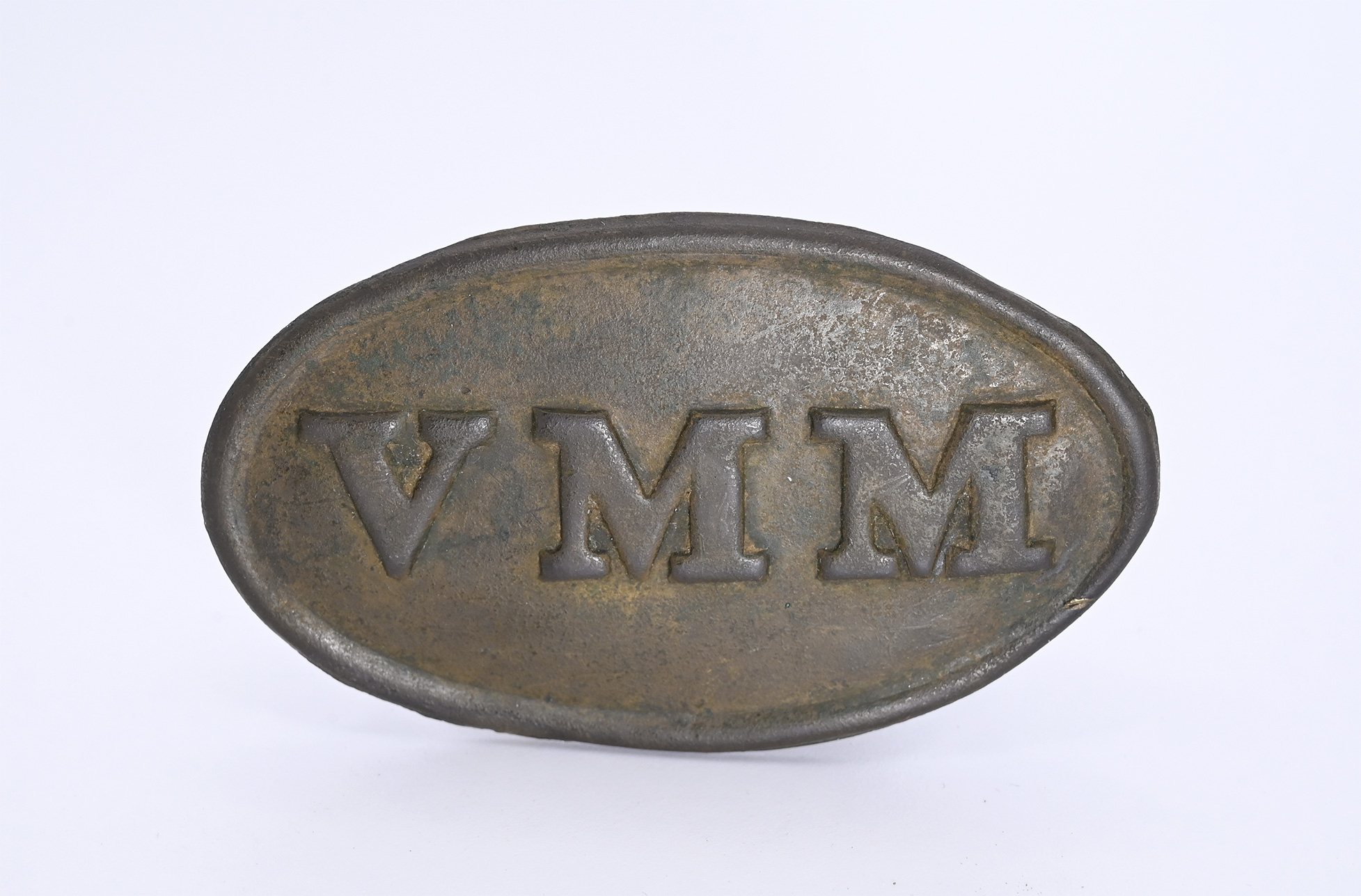 MAINE VOLUNTEER “VMM” BELT PLATE