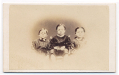 UNUSUAL HORIZONTAL VIEW CDV CHILDREN OF THE BATTLEFIELD