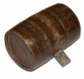 SMALL 19TH CENTURY WOOD RUM KEG