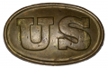 US PATTERN 1839 CARTRIDGE BOX PLATE