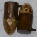 TWO PINFIRE CARTRIDGES RECOVERED FROM CLIFTON, TN