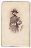 CDV THREE-QUARTER STANDING VIEW OF MAJOR GENERAL NATHANIEL BANKS