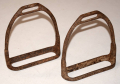 RELIC PAIR OF IRON STIRRUPS