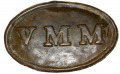 MAINE VOLUNTEER MILITIA CARTRIDGE BOX PLATE FROM CASTLEMAN’S FERRY