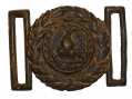TWO PIECE CIVIL WAR ERA NAVY OFFICER’S BUCKLE