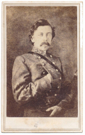 UNIDENTIFIED CDV OF A CONFEDERATE COLONEL BY A NASHVILLE TENNESSEE PHOTOGRAPHER