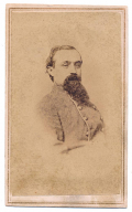 VERY NICE UNIDENTIFIED CDV OF A CONFEDERATE MAJOR BY A NASHVILLE TENNESSEE PHOTOGRAPHER