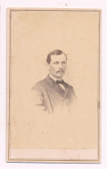 CDV OF "CAPT FRY", NEW ORLEANS BACKMARK