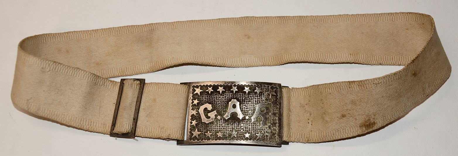 UNUSUAL G.A.R. BELT AND BUCKLE