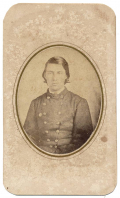UNIDENTIFIED CONFEDERATE SOLDIER WITH PIN