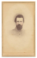 BUST VIEW CDV OF UNIDENTIFIED CONFEDERATE