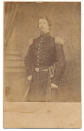 THREE-QUARTER STANDING VIEW OF CONFEDERATE GENERAL BARNARD BEE, KILLED AT FIRST MANASSAS