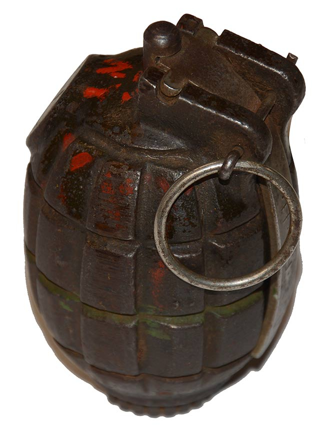 INERT BRITISH WORLD WAR TWO MILLS BOMB