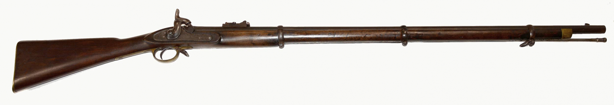 VERY NICE EARLY WAR CONFEDERATE IMPORT NUMBERED P53 ENFIELD RIFLE MUSKET