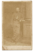 CDV FULL STANDING VIEW OF A “CAPT. WELLS” BY REES OF RICHMOND