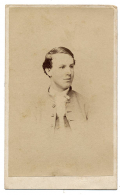 CDV OF YOUNG UNIDENTIFIED CONFEDERATE SOLDIER
