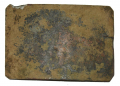 CONFEDERATE CLIPPED CORNER BELT BUCKLE RECOVERED IN ORANGE, VA