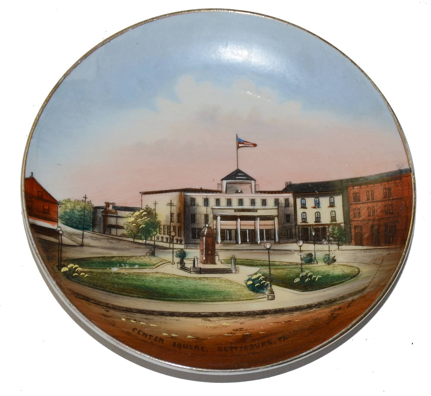 GETTYSBURG SOUVENIR PLATE	