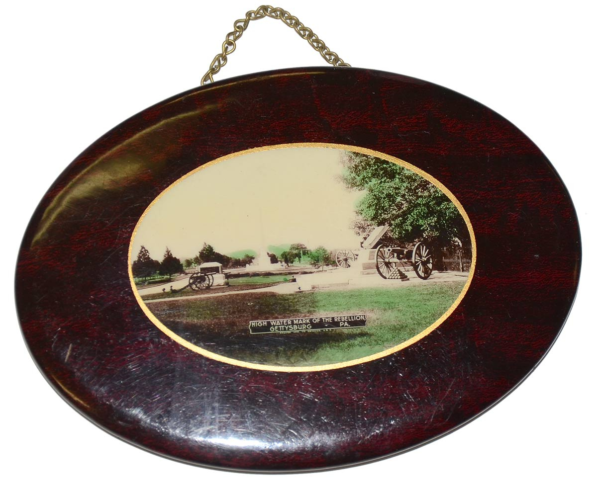 GETTYSBURG SOUVENIR PLAQUE — Horse Soldier