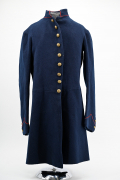 VERY NICE BOYLAN CONTRACT MARKED CIVIL WAR HEAVY ARTILLERY ENLISTED MAN’S FROCK COAT: THESE REGIMENTS WERE CALLED INTO THE FIELD AS INFANTRY FOR GRANT’S 1864 OVERLAND CAMPAIGN AGAINST RICHMOND AND PETERSBURG