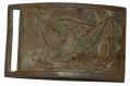 US M1851 NCO SWORD BELT PLATE RECOVERED IN ORANGE, VIRGINIA 