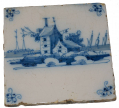 ANTIQUE DELFT TILE