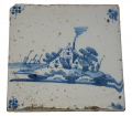 ANTIQUE DELFT TILE