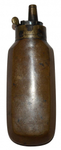 PLAIN PISTOL POWDER FLASK