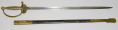 SHORTENED MODEL 1840 PATTERN UNITED STATES MARINE CORPS NCO SWORD BY HORSTMANN WITH UNALTERED SCABBARD