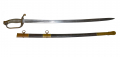 PRESENTATION GRADE US MODEL 1850 FOOT OFFICER’S SWORD BY W.H. HORSTMANN & SONS