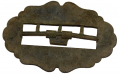 DUG LARGE TIN SASH BUCKLE – LOCATION OF RECOVERY UNKNOWN