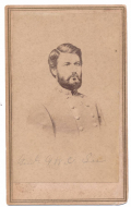 CDV OF ROBERT E. LEE’S SON GEORGE WASHINGTON CUSTIS LEE