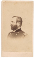 BUST VIEW CDV OF MAJOR GENERAL FITZ-JOHN PORTER