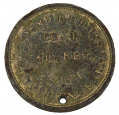 US CIVIL WAR IDENTITY DISC BELONGING TO 4TH RHODE ISLAND SOLDIER 