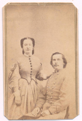 CONFEDERATE MAJOR AND HIS LADY