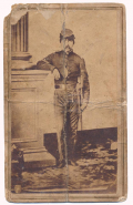 CDV OF SERGEANT WILLIAM H. WADE, 15TH VIRGINIA INFANTRY
