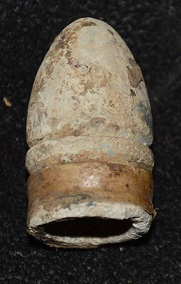 JOHNSTON & DOW BULLET RECOVERED AT 2ND CORPS CAMP IN TANEYTOWN – GETTYSBURG CAMPAIGN
